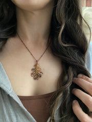 Oak Leaf Necklaces