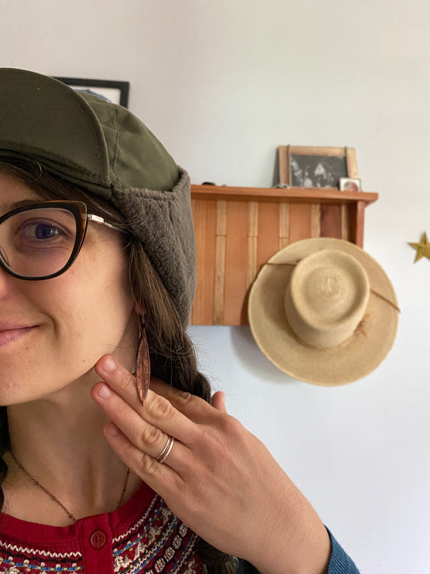 Paper bark Eucalyptus Earrings