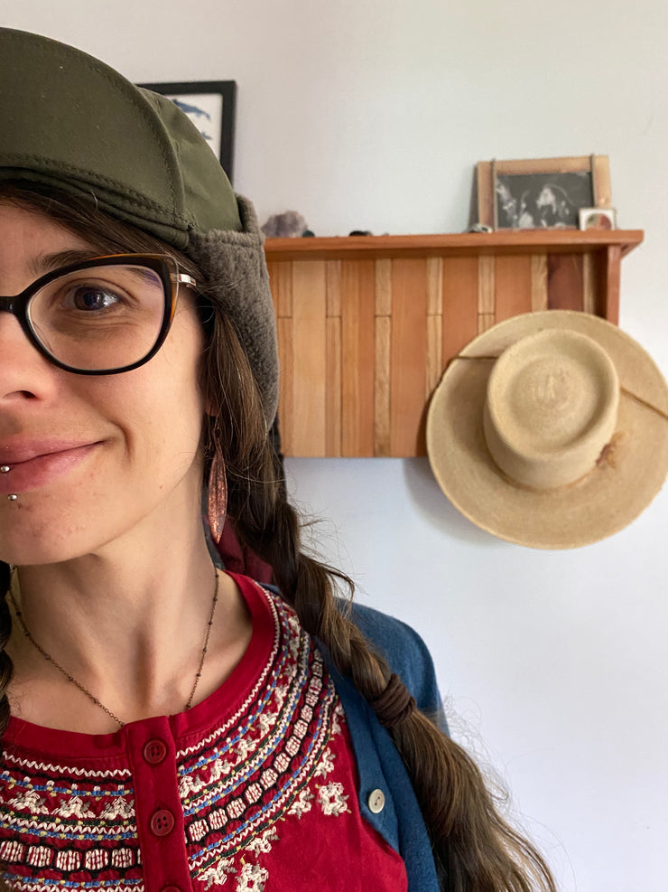 Paper bark Eucalyptus Earrings