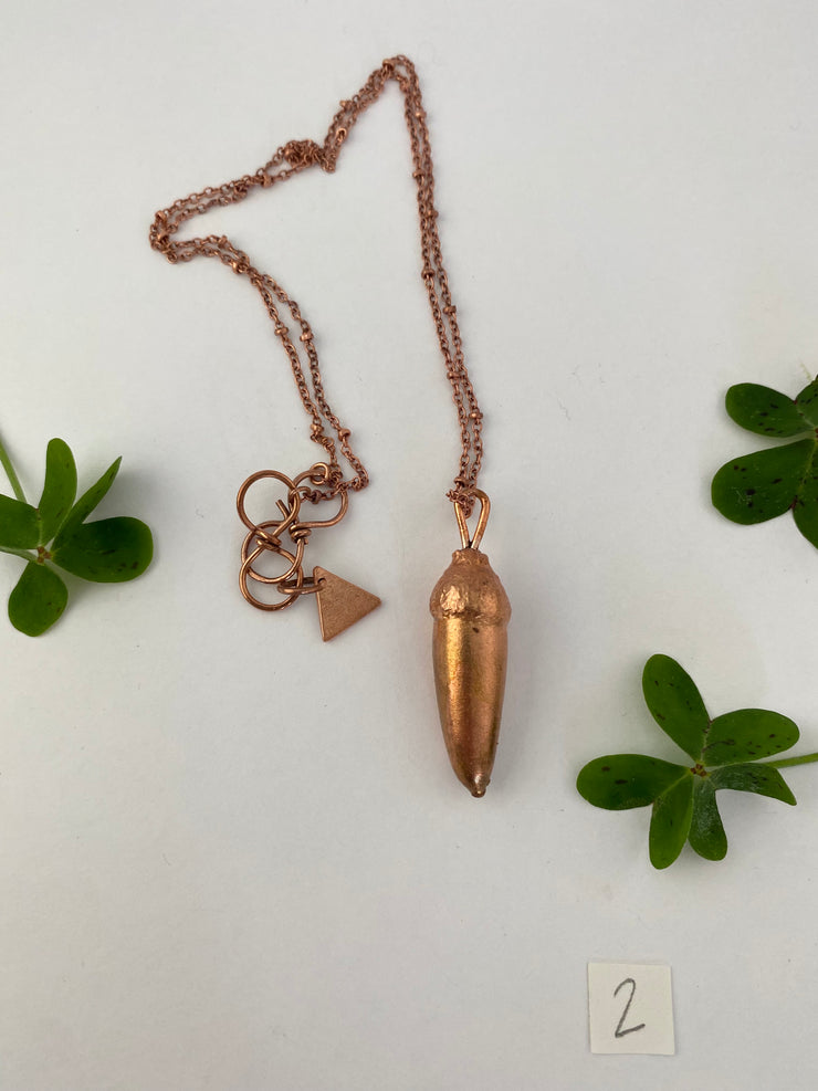 recycled copper electroplated dove feather simple wealth art made in usa