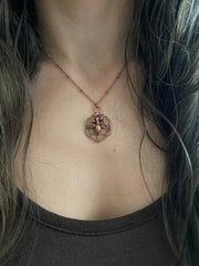 Electroplated real bugs recycled copper garden spider moth beetle bug jewelry copper bugs necklace made in usa simple wealth art