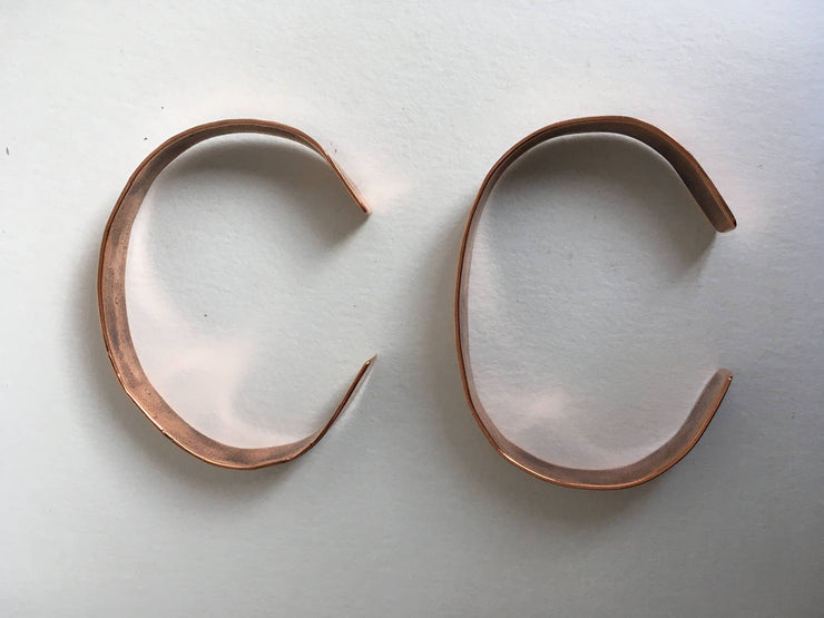 you are my sunshine recycled copper mantra cuff upcycled plumbing pipe affirmation bracelet simple wealth art