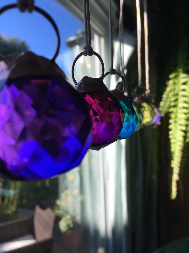 recycled copper crystal rainbow maker
