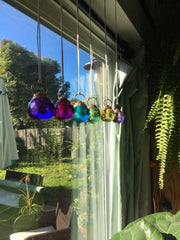 Recycled copper crystal rainbow maker made in usa simple wealth art