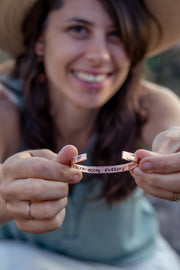 You're doing fucking great affirmation cuff recycled copper plumbing pipe made in usa simple wealth art